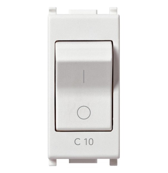 Interruttore magnetotermico Vimar Plana 1P+N C10 120-230V 14405.10