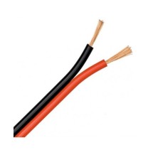 Cavo Piattina Rosso-Nera 2x1,5 mmq al metro