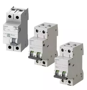 Kit centralino con differenziale e due magnetotermici Larghi Siemens