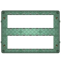 Supporto Vimar Plana 14 moduli (7+7) completo di vti 14620