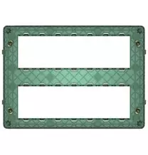 Supporto Vimar Plana 14 moduli (7+7) completo di vti 14620