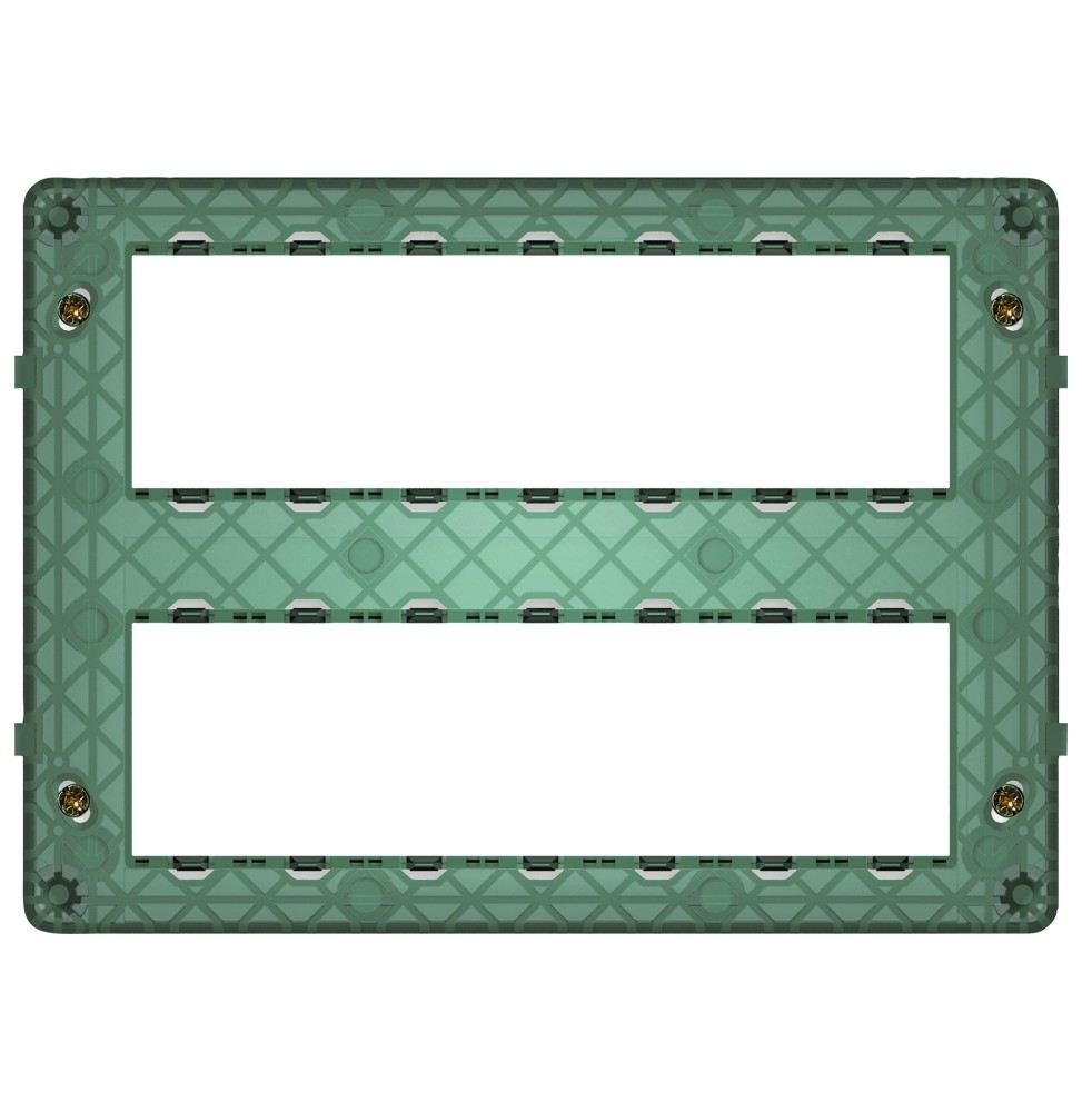 Supporto Vimar Plana 14 moduli (7+7) completo di vti 14620