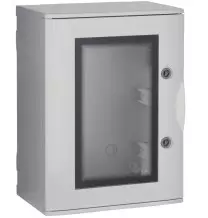 Quadro Porta trasparente in vetroresina 36 Moduli Bocchiotti VTR 02 IP66 B04622
