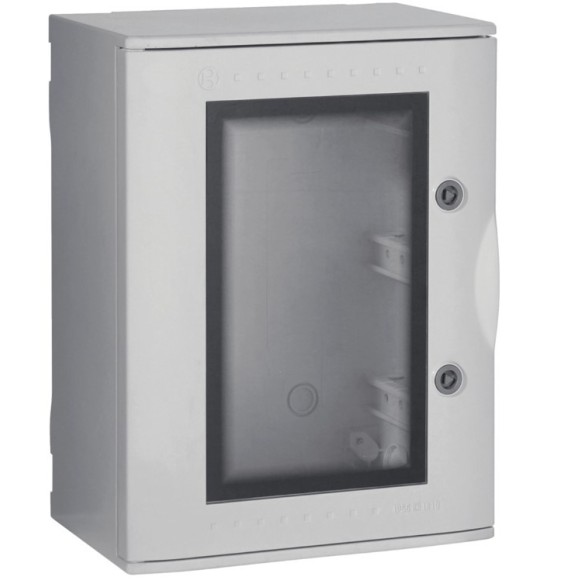 Quadro Porta trasparente in vetroresina 36 Moduli Bocchiotti VTR 02 IP66 B04622