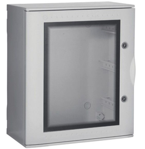 Quadro Porta trasparente in vetroresina 54 Moduli Bocchiotti VTR 03 IP66 B04623
