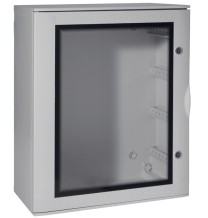 Quadro Porta trasparente in vetroresina 96 Moduli Bocchiotti VTR 05 IP66 B04625