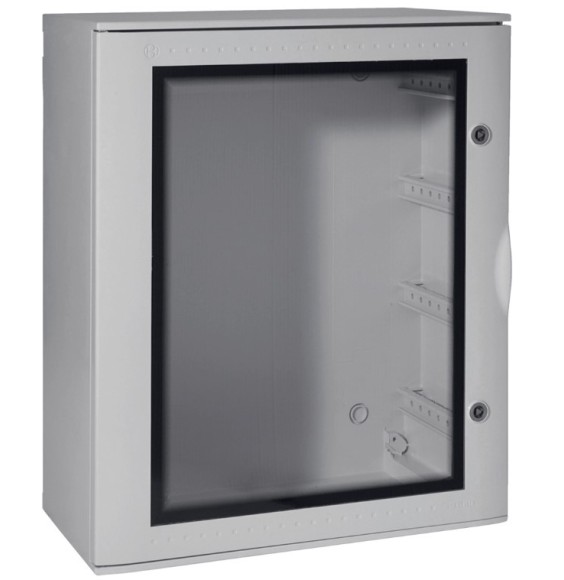 Quadro Porta trasparente in vetroresina 96 Moduli Bocchiotti VTR 05 IP66 B04625