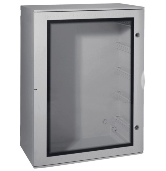 Quadro Porta trasparente in vetroresina 140 Moduli Bocchiotti VTR 06 IP66 B04626
