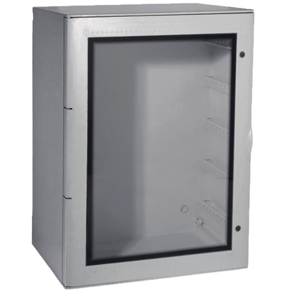 Quadro Porta trasparente in vetroresina 190 Moduli Bocchiotti VTR 07 IP66 B04628