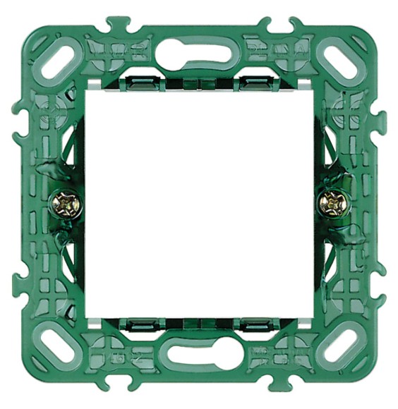 Supporto Vimar Plana 2 moduli per scatole tonde 14602