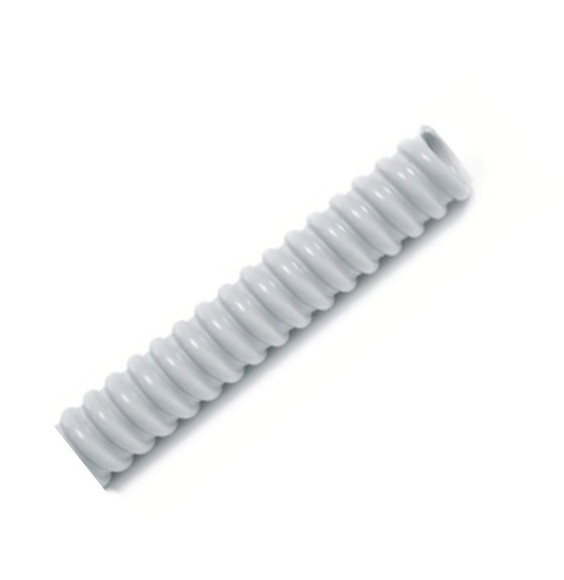 Guaina spiralata diametro 16 Grigia in PVC Gewiss DX30016