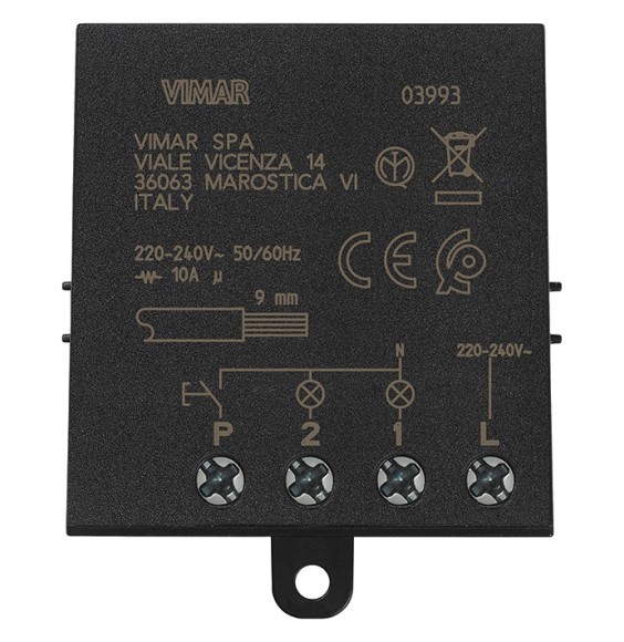 Rele' Quid Vimar Silenzioso funzione commutatore Vimar 03993
