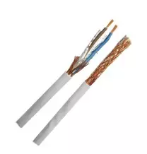 Cavo schermato 2x0.50 mmq antifiamma FR2OHH2R