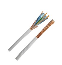Cavo schermato 3G1.5 mmq antifiamma FR2OH2R con giallo verde