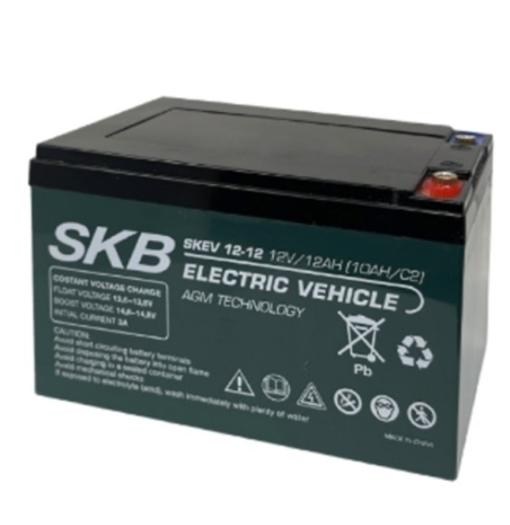 Batteria al piombo per bici elettriche EV in tecnologia AGM 12V 12AH GBC