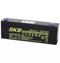 Batteria al piombo 12V 2,3AH con terminali Faston GBC