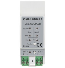 Accoppiatore di linea domotico serie By-Me 2 moduli DIN Vimar 01845.1