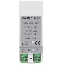 Accoppiatore di linea domotico serie By-Me 2 moduli DIN Vimar 01845.1