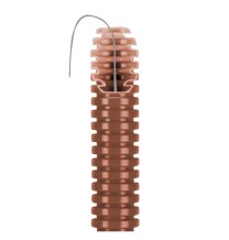 Tubo corrugato 20mm pieghevole Marrone con sonda tirafilo Gewiss DX15720R