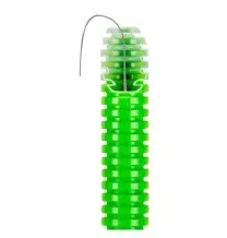 Tubo corrugato 25mm pieghevole Verde con sonda tirafilo Gewiss DX15325R