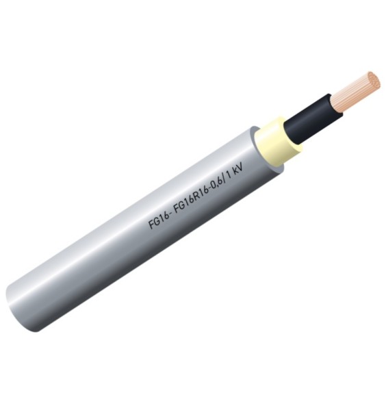 Cavo FG16R16 1x6 Unipolare colore Grigio