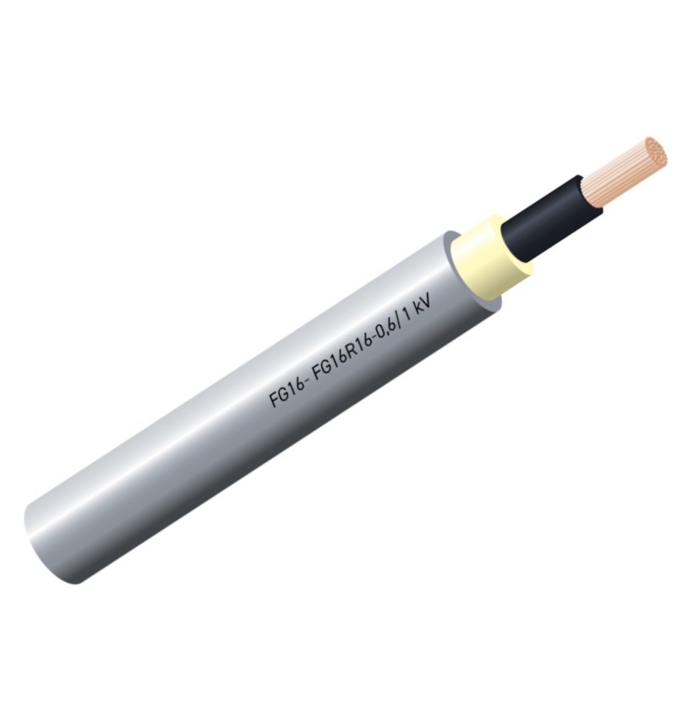 Cavo FG16R16 1x16 Unipolare colore Grigio