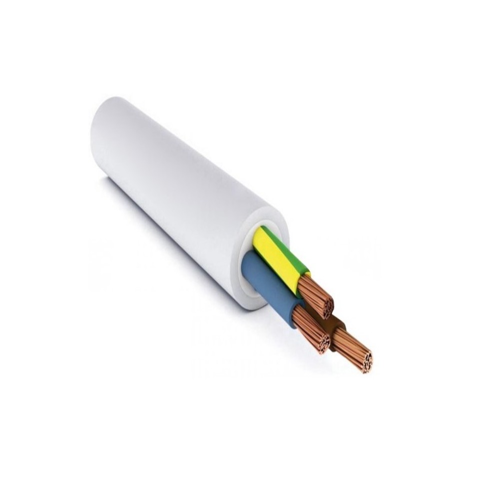 Cavo FG16OR16 3G10 mmq con Giallo Verde Grigio Cavo FG16OR16 3G10 mmq con Giallo Verde Grigio