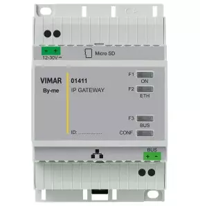 Gateway IoT per guida DIN serie domotica By-me Vimar 01411