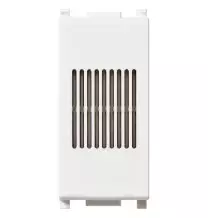 Suoneria ronzatore 230Vac Bianco Vimar Plana 14373.SR