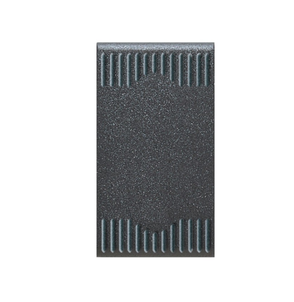 Deviatore unipolare 16A  Noir con tasto intercambiabile meccanismo soft AVE 45302