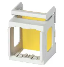 Supporto Guida Din per Plana Arke' 2 Posti V51922