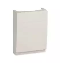 Angolo piano per canale TBN Bianco Bocchiotti APBN W