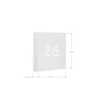 Termostato Connesso WiFi parete bianco Vimar 02912