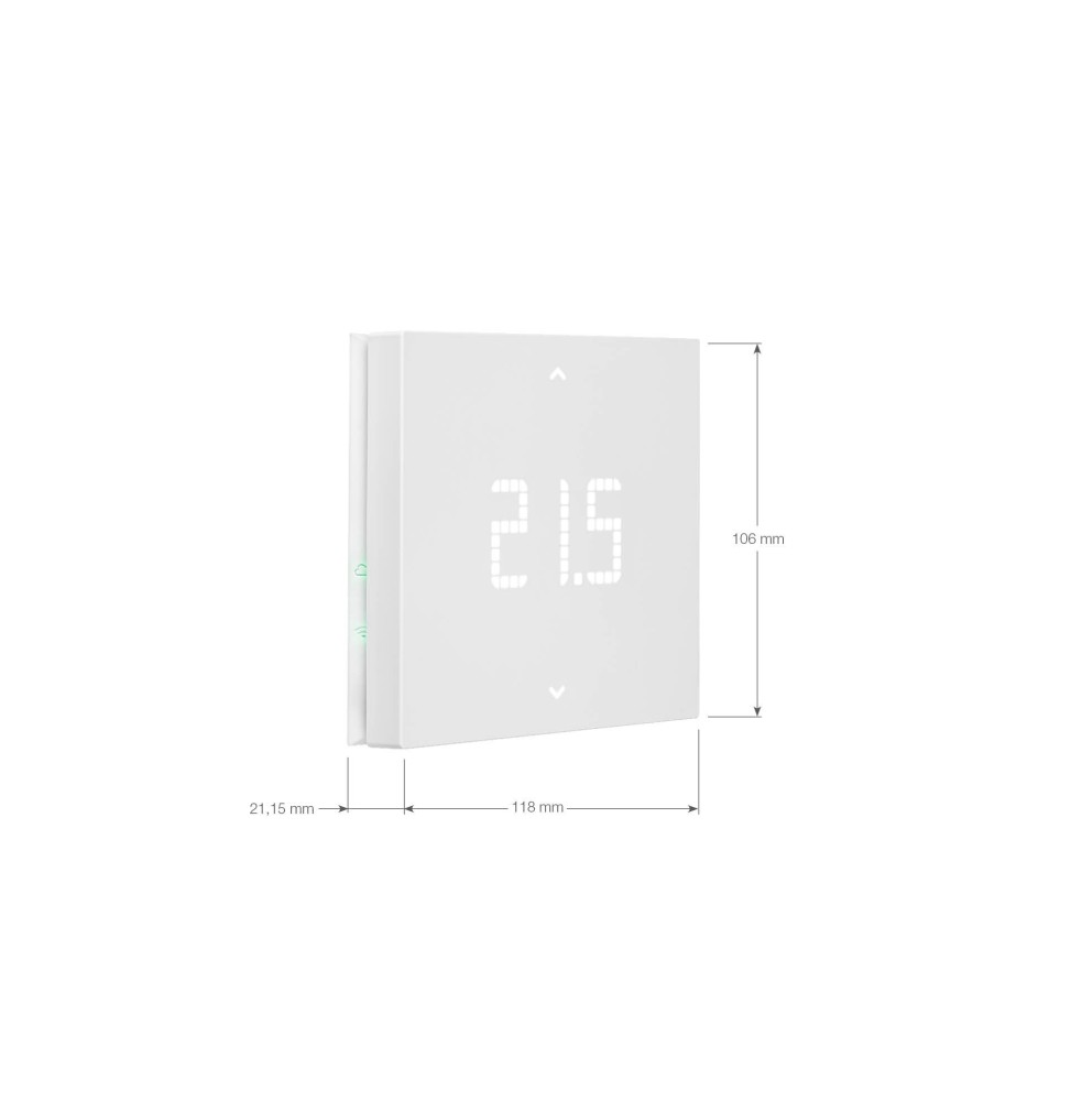 Termostato Connesso WiFi parete bianco Vimar 02912