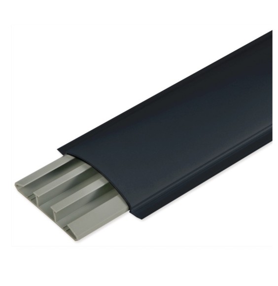 Canale a pavimento 75x17 tre scomparti ardesia Bocchiotti CSP-N 75x17 A