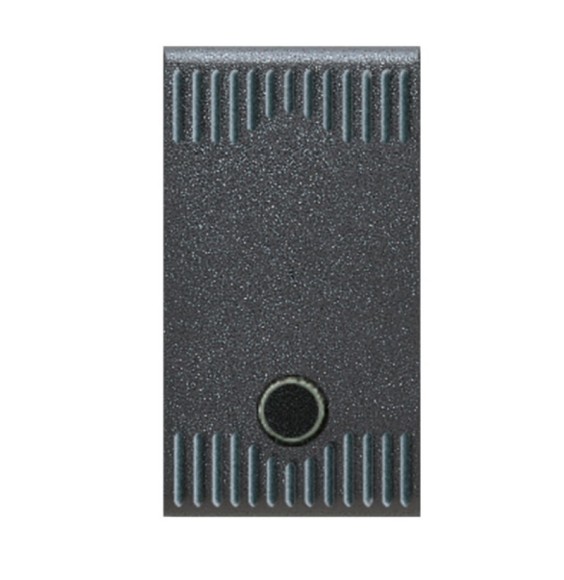 Deviatore illuminabile unipolare 16A  Noir meccanismo soft AVE 45302G