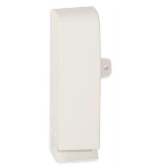 Terminale Sinistro per canale TBN Bianco Bocchiotti LSBN W