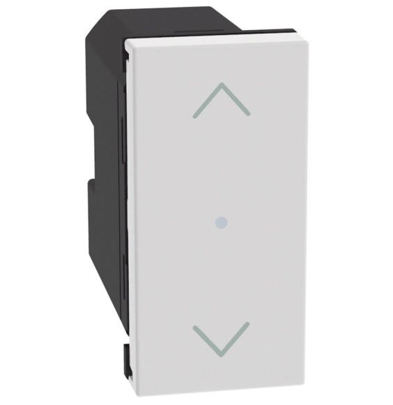 Comando Tapparelle Bticino MatixGo wireless con led integrato Bianco JW4027CWI