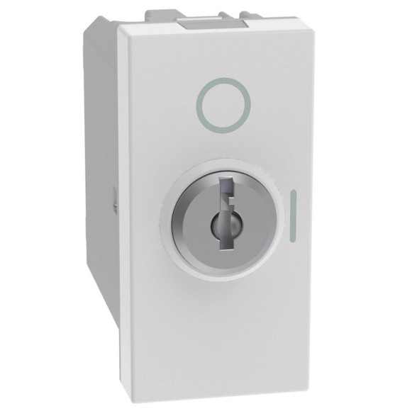 Interruttore a chiave bipolare Bticino MatixGo 16A  JW4012