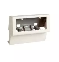 Scatola portafrutti 6-7 posti per Canale TCN Bocchiotti SCNI 6 W