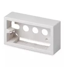 Scatola a parete Bianca per supporti a quattro posti Master 00481-4