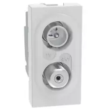 Presa TV Bticino MatixGo diretta demiscelata per impianti TV JW4214D