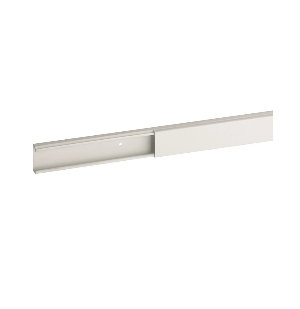Canalina 22x10 1 scomparto Bianca TMC 221x10 W