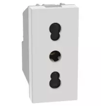 Presa bipasso Bticino MatixGo Bianca 16A serie  JW4180