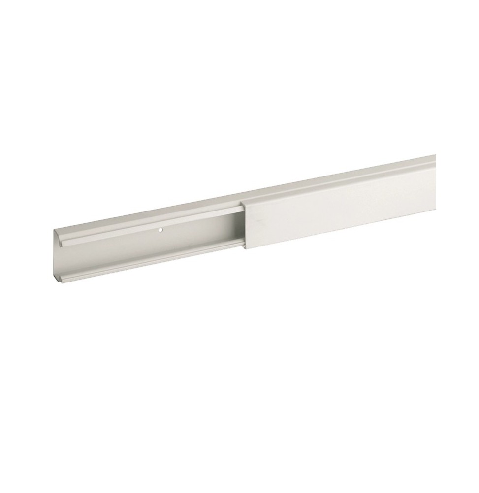Canalina 25x17 1 scomparto Bianca TMC 251x17 W