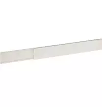 Canalina 30x10 2 scomparti Bianca TMC 302x10 W