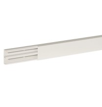Canalina 40x17 2 scomparti Bianca TMC 402x17 W