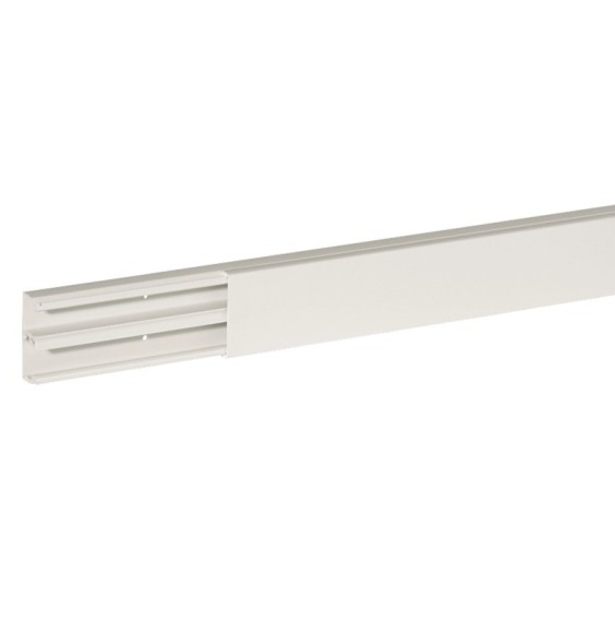 Canalina 40x17 2 scomparti Bianca TMC 402x17 W