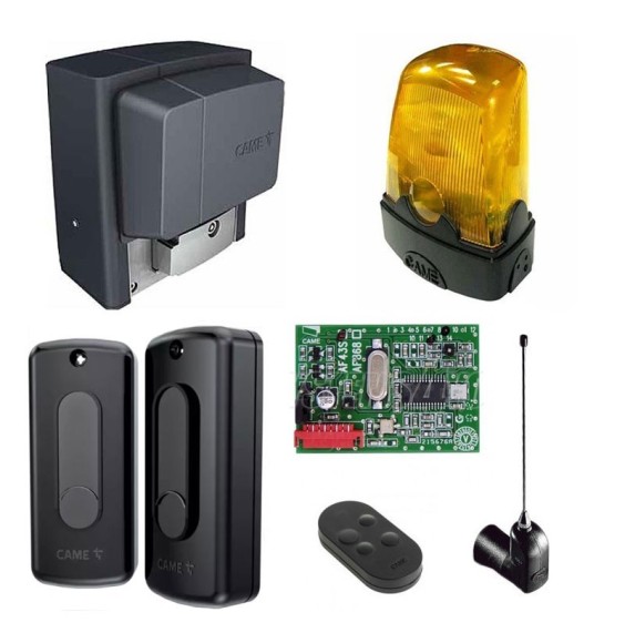 Kit per cancello scorrevole per ante fino a 14 mt e 800Kg Came 001U2313