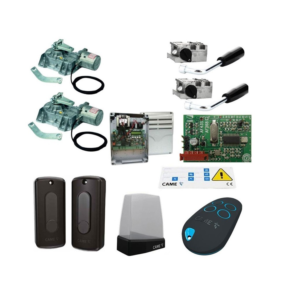 Kit Motori interrati  per cancelli a battente per ante fino a 3,5 mt Came 001FROG-AE